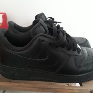 Nike Air Force 1 Low Black Womens 7